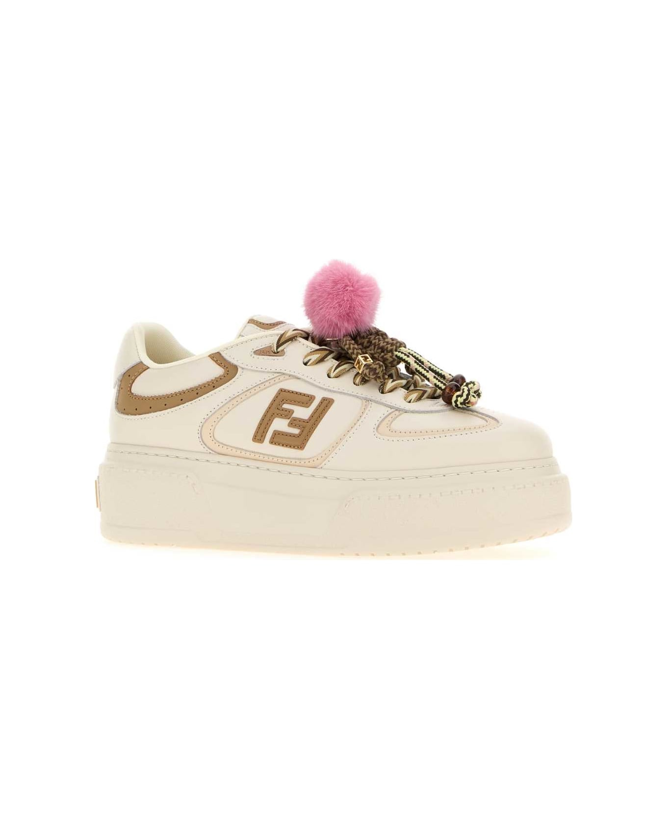 Multicolor Leather Match Sneakers - 2