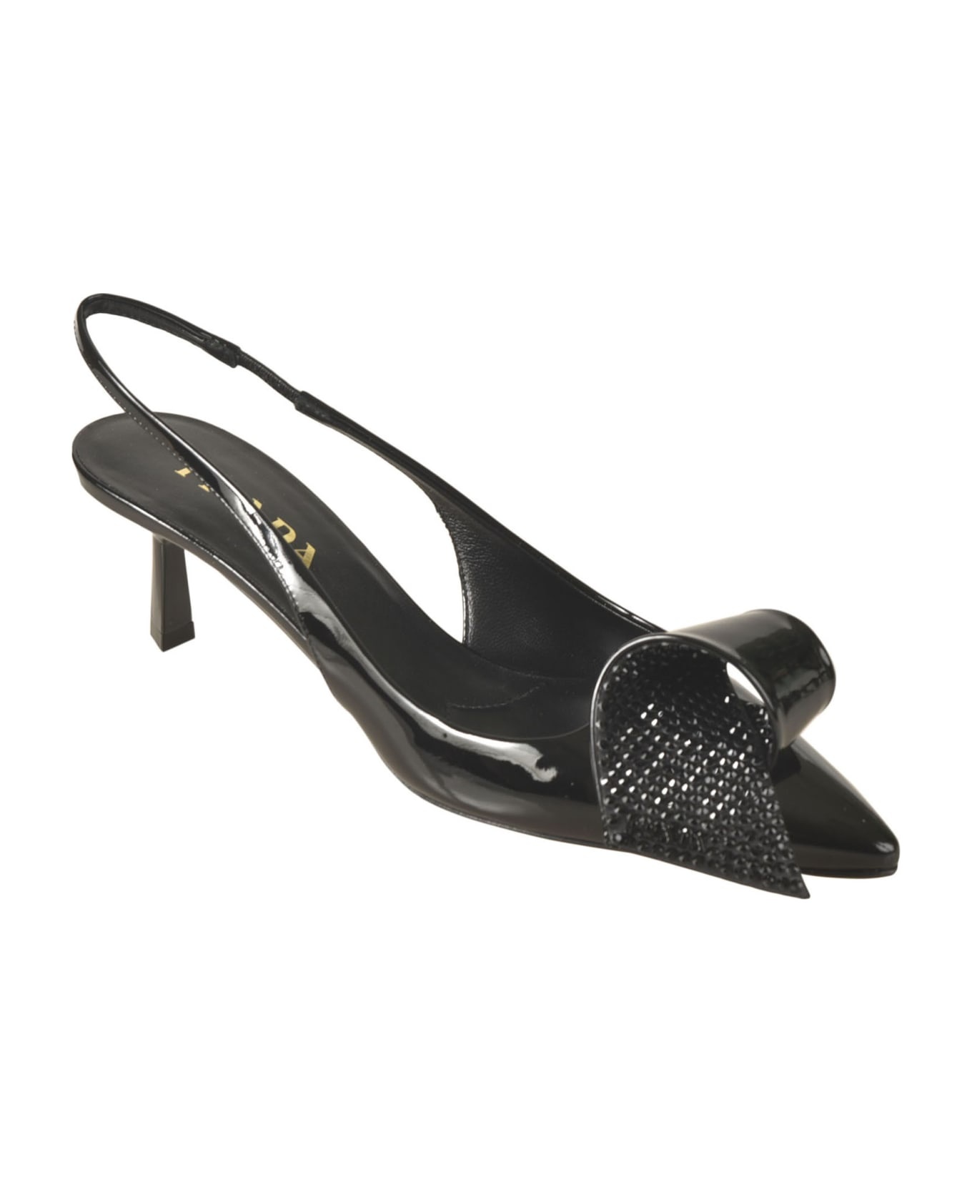 Embellished Slingback Pumps - 2
