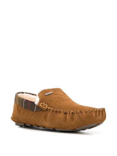 Barbour faux-shearling lined slippers outlook