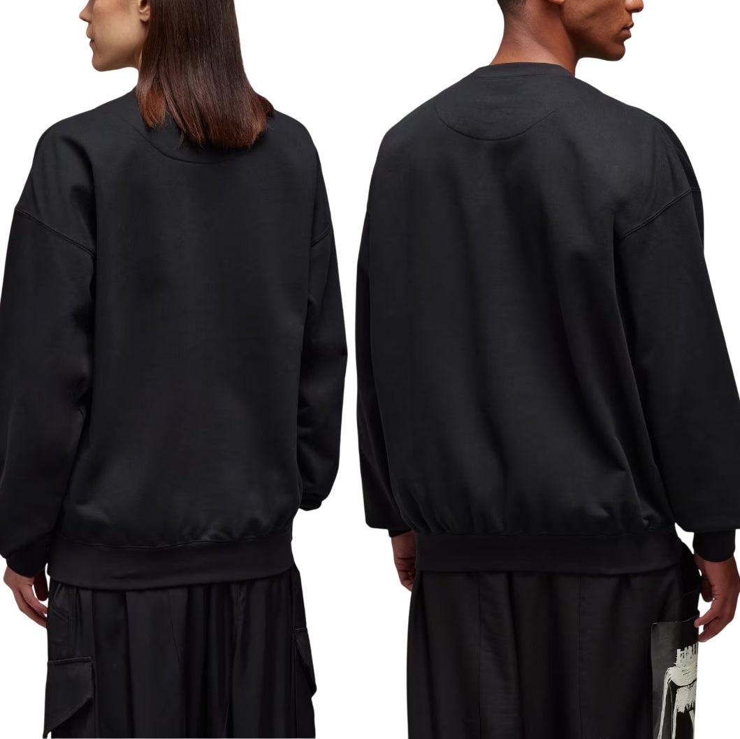 adidas Y-3 Graphic Crew Sweater 'Black' JN4881 - 2