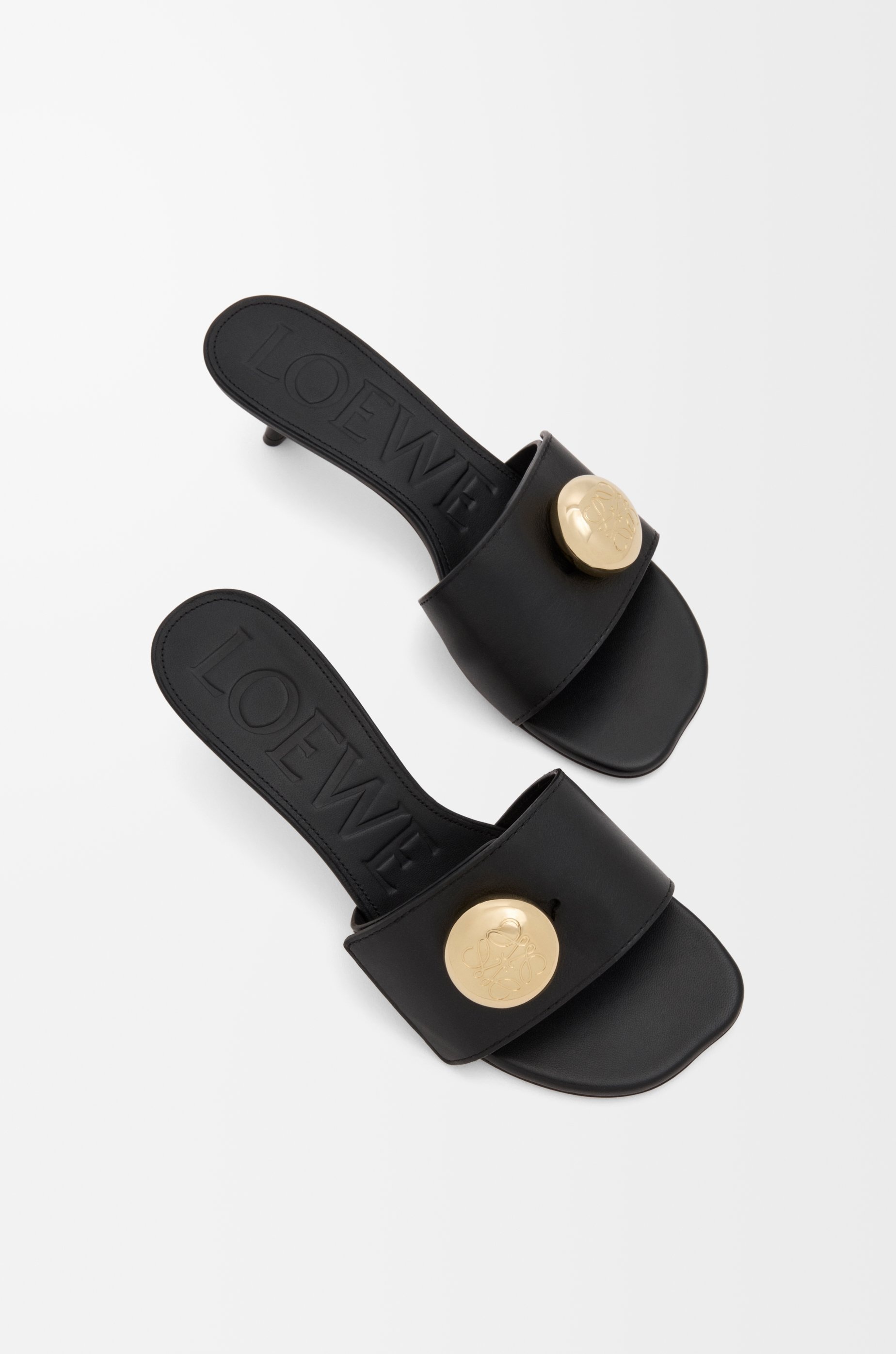 Pebble slide in soft calfskin - 4