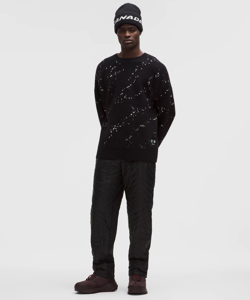 lululemon Team Canada Men's Alpaca-Blend Jacquard Sweater *COC Logo outlook