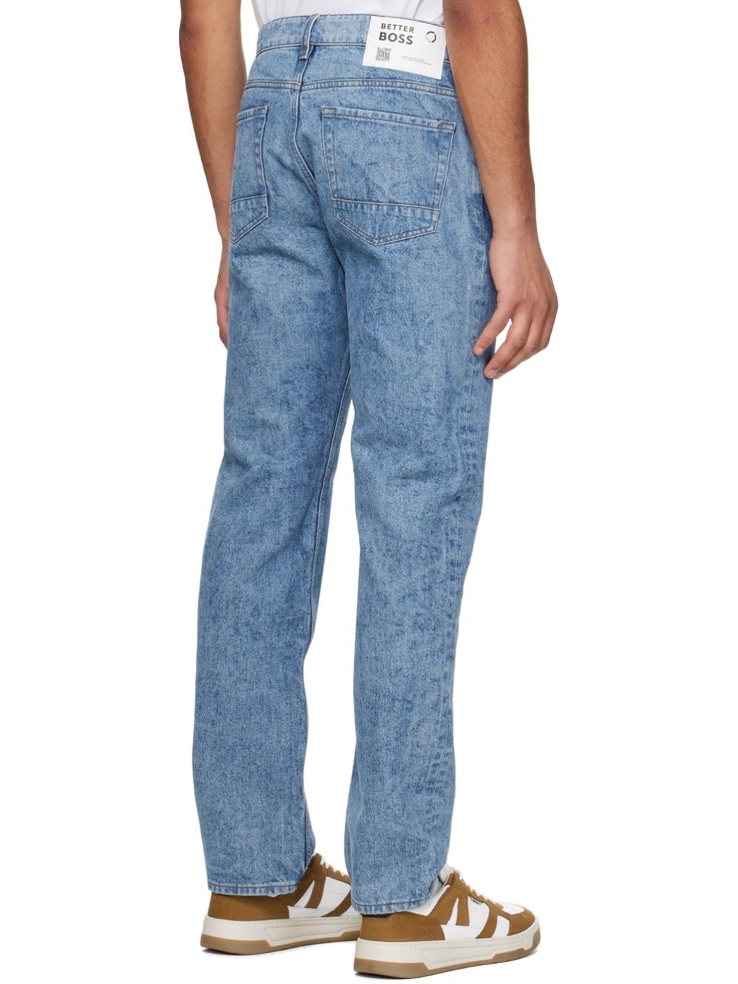 Blue Relaxed-Fit Jeans - 3