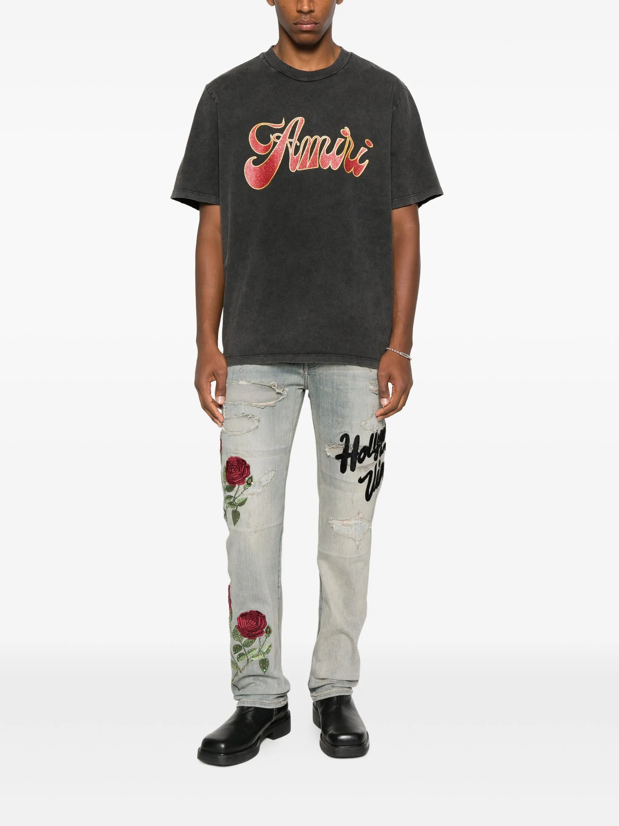 Amiri Logo-print T-shirt - 2