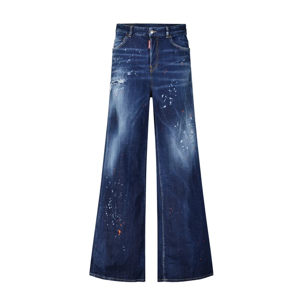 DSQUARED2 WIDE LEG TRAVELLER JEANS | miinto | REVERSIBLE