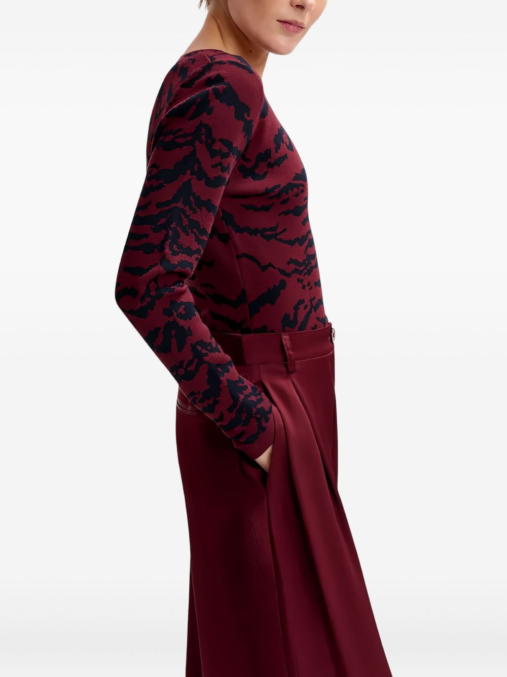 tiger-print top - 4