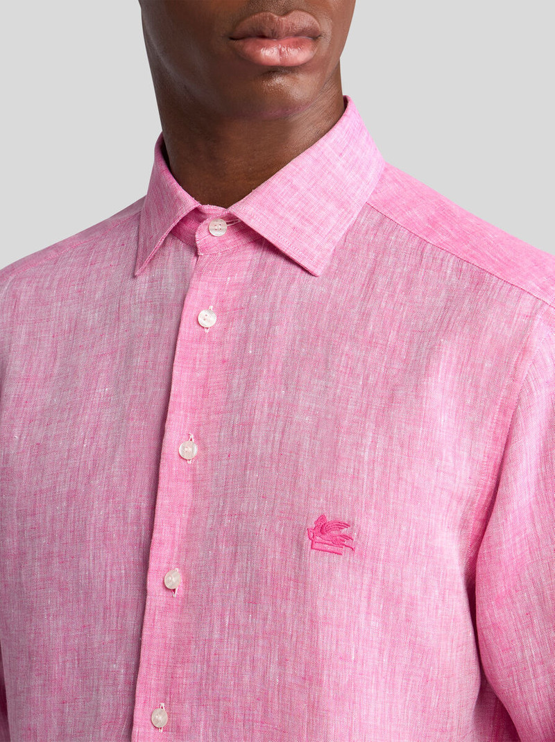 Etro LINEN SHIRT WITH PEGASO outlook