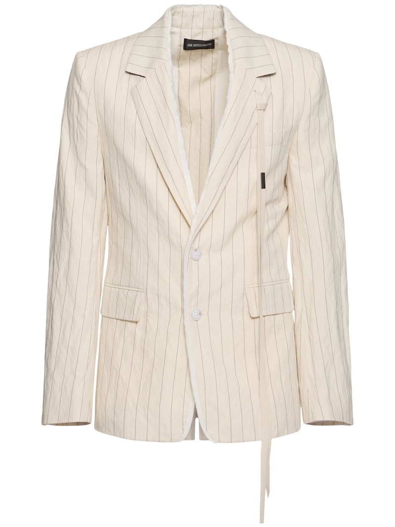 Hansteen tailored cotton blend blazer - 1