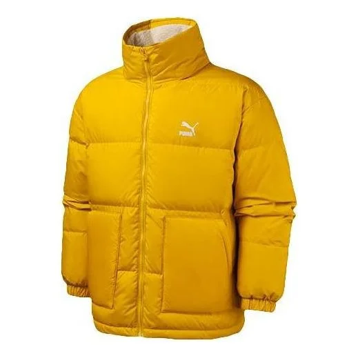 PUMA Classics Down Jacket 'Yellow White' 596548-20 - 1