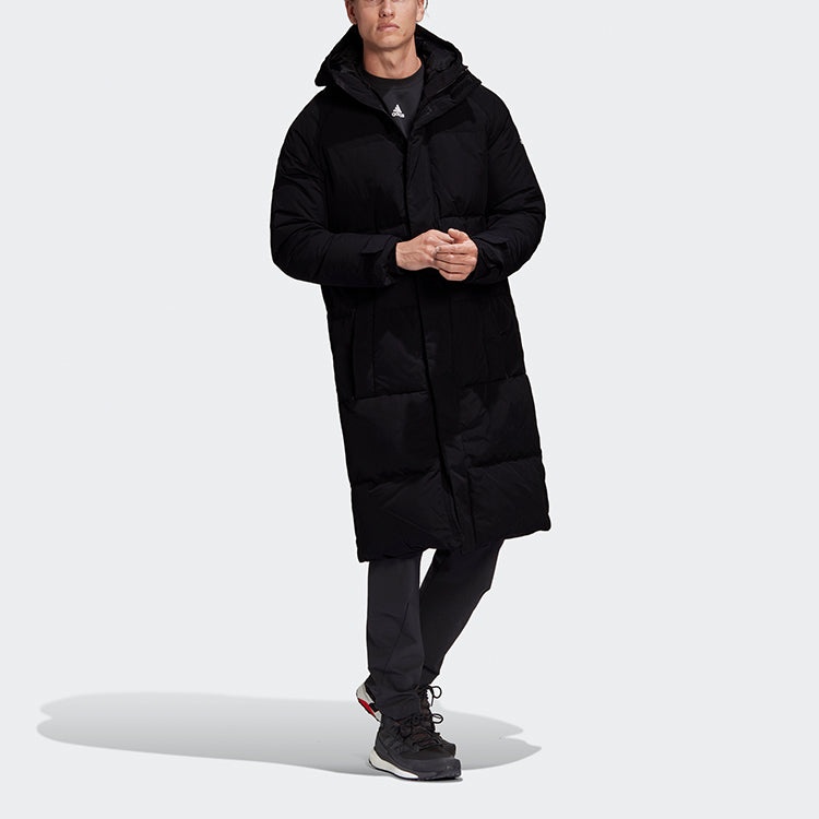adidas Puffer Down Winter Coat 'Core Black' FT2488 - 6