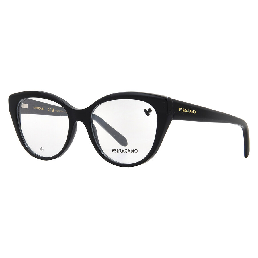 Salvatore Ferragamo Demo Cat Eye Men's Eyeglasses SF2970 001 53 - 2
