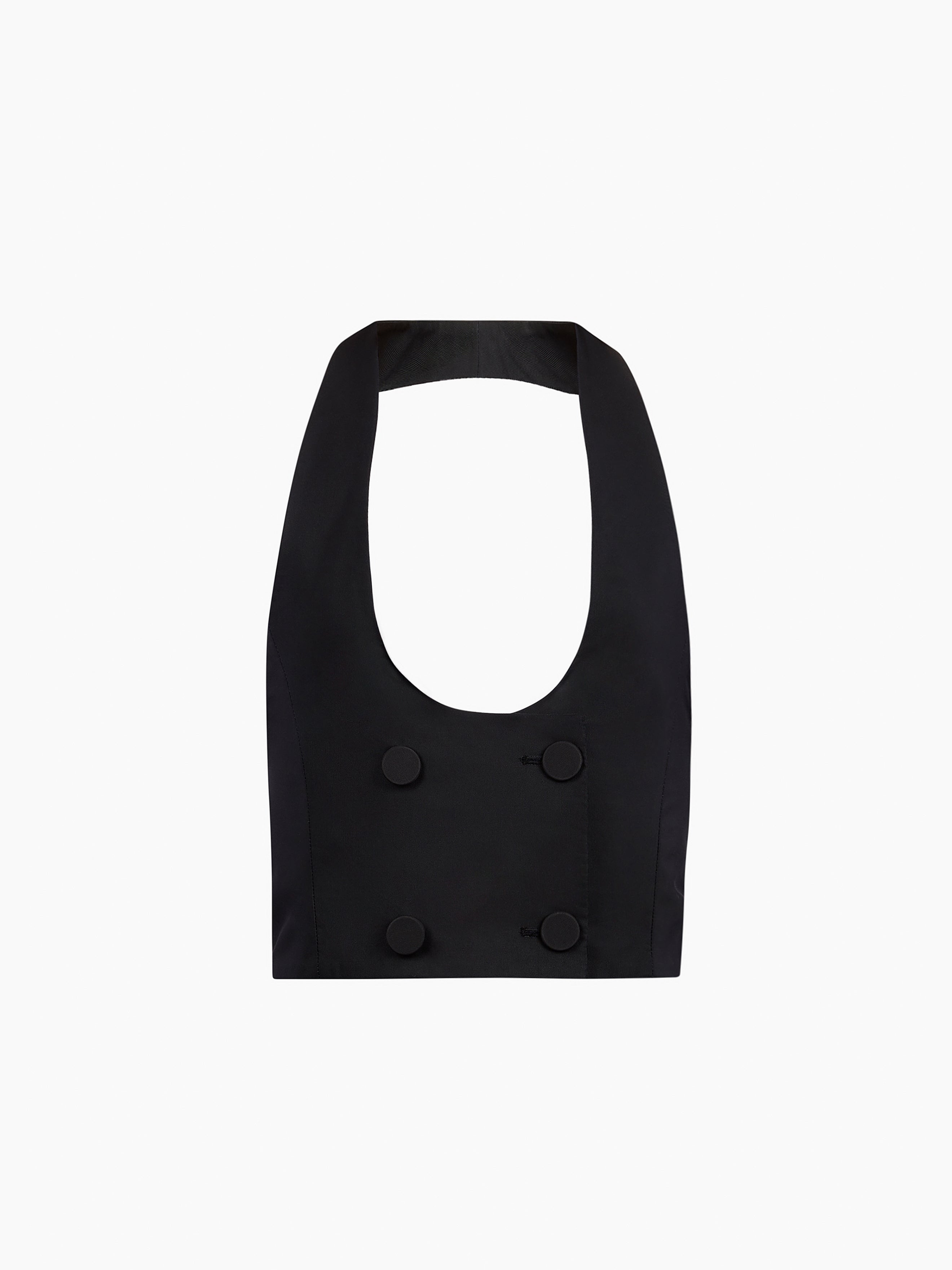 Open Back Tailored Vest - 5