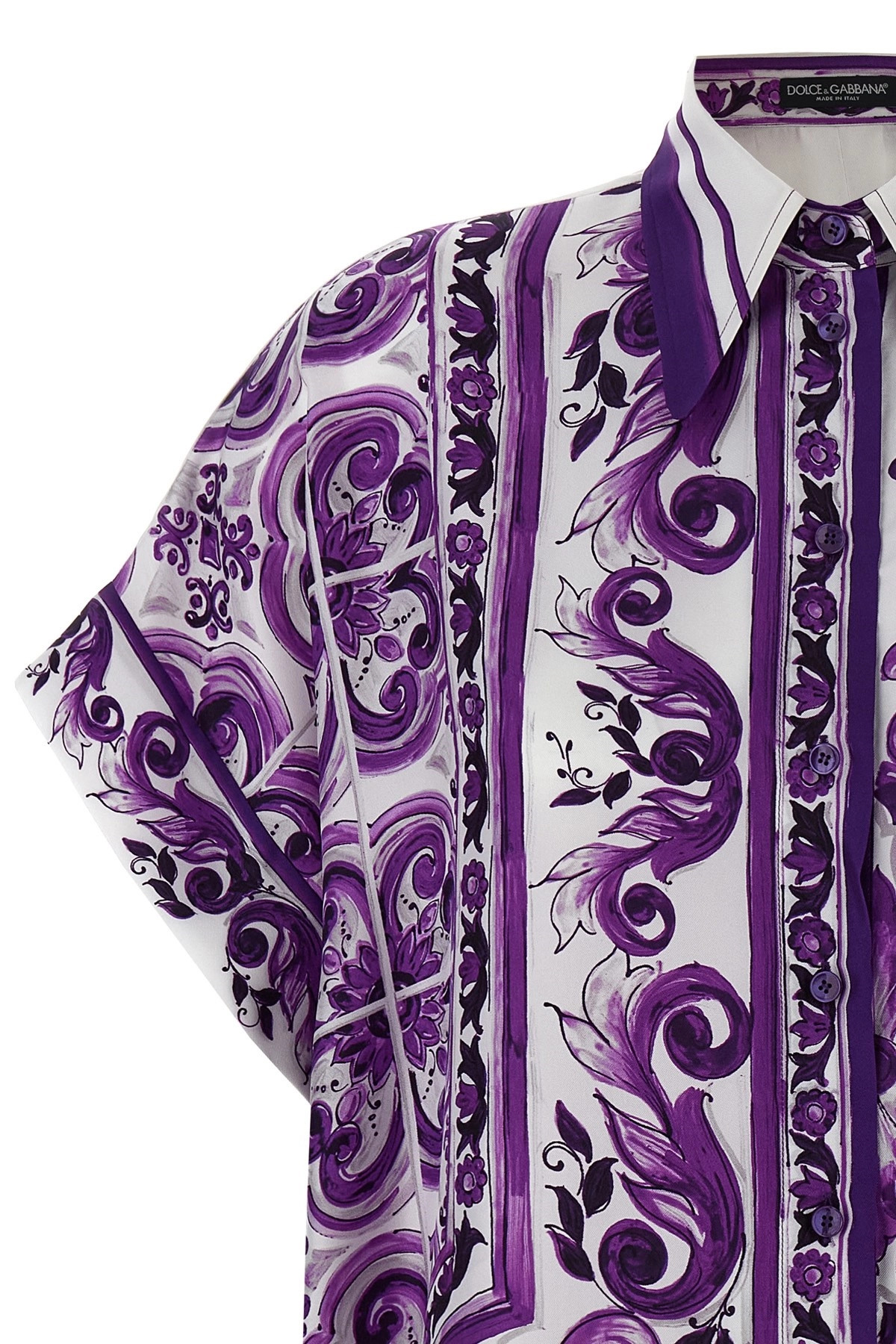 'Maiolica' print shirt - 4