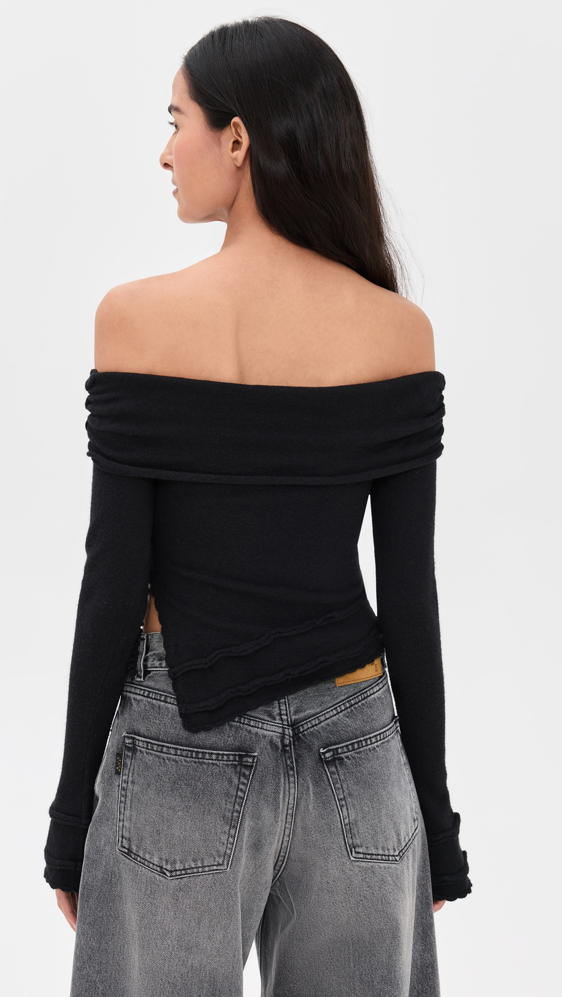 Soler Fold Over Knit Top - 2