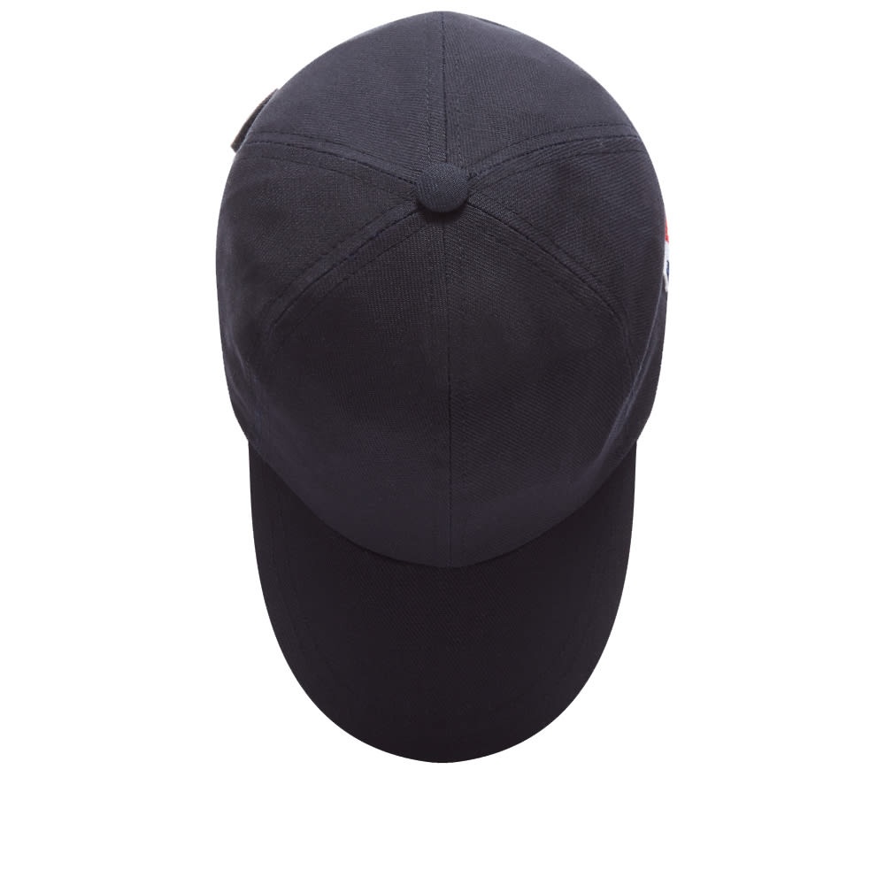 Maison Kitsuné Tricolor Fox Patch 6 Panel Cap - 4