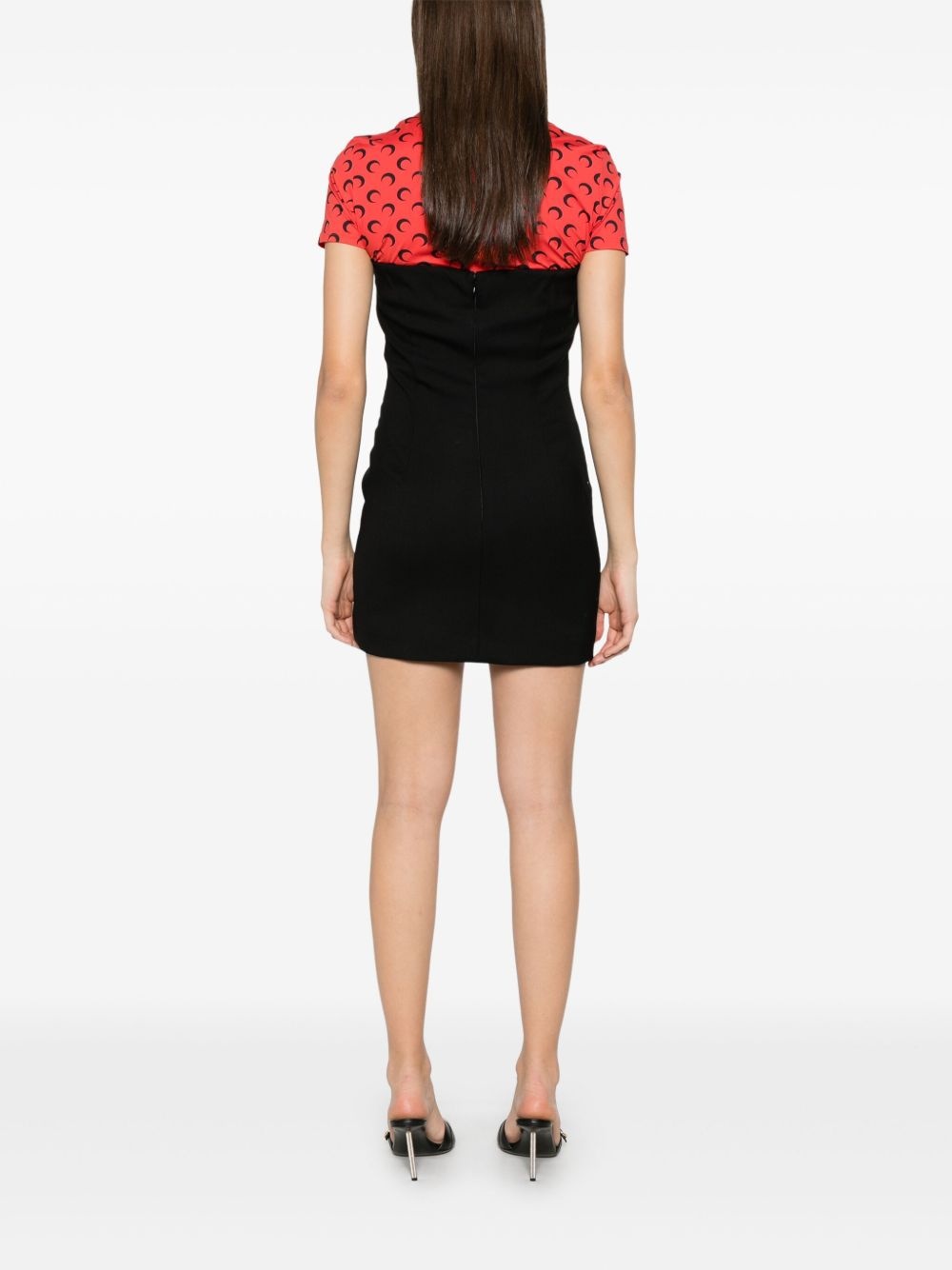 twill mini dress - 4