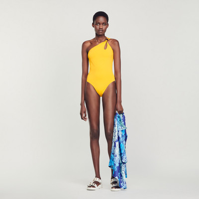 Sandro Asymmetrical one-piece swimsuit outlook