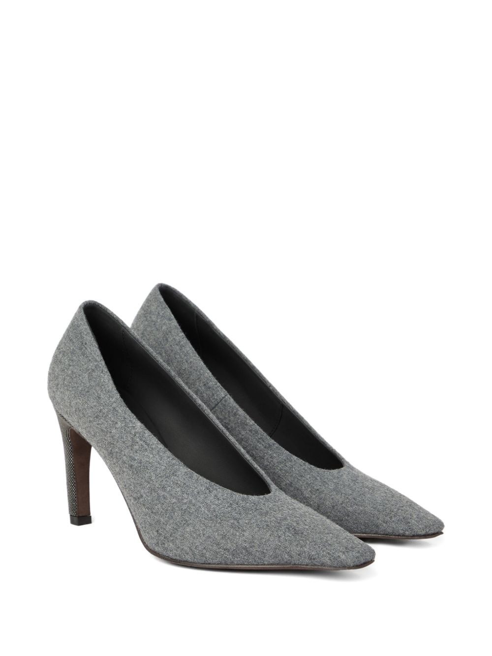 85mm flannel pumps - 2