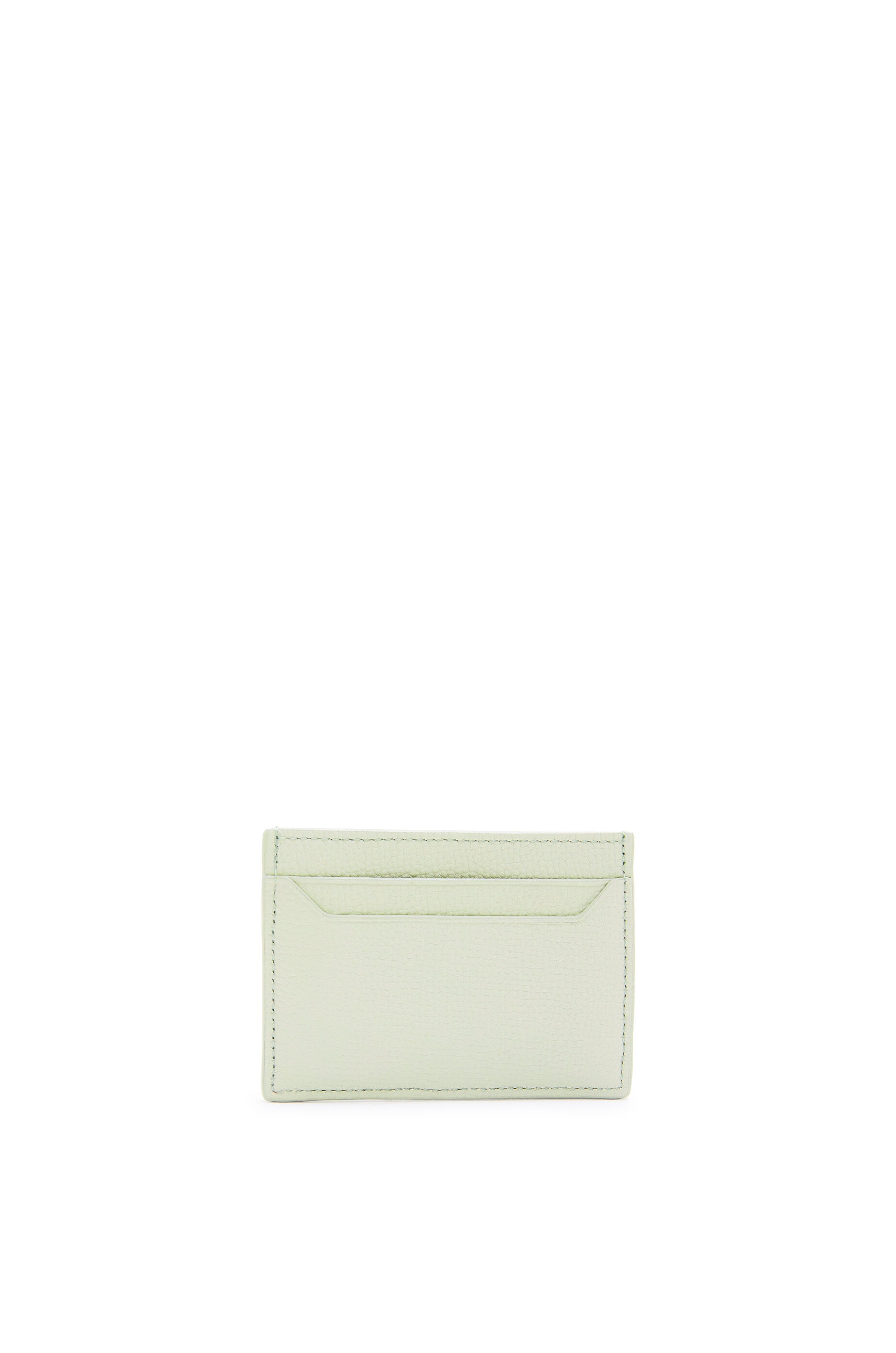 Anagram plain cardholder in pebble grain calfskin - 3
