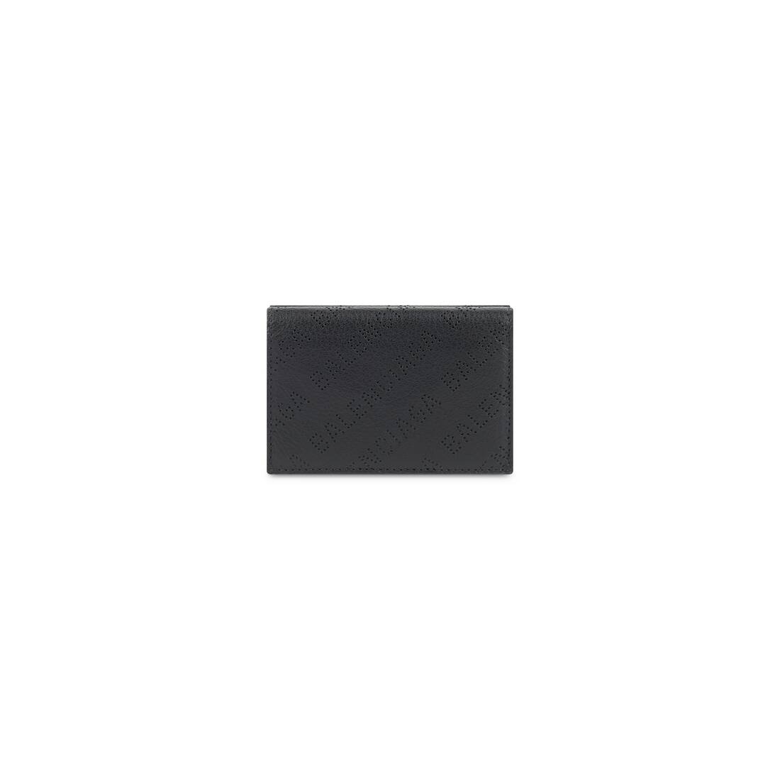 Men's Cash Mini Wallet in Black - 1