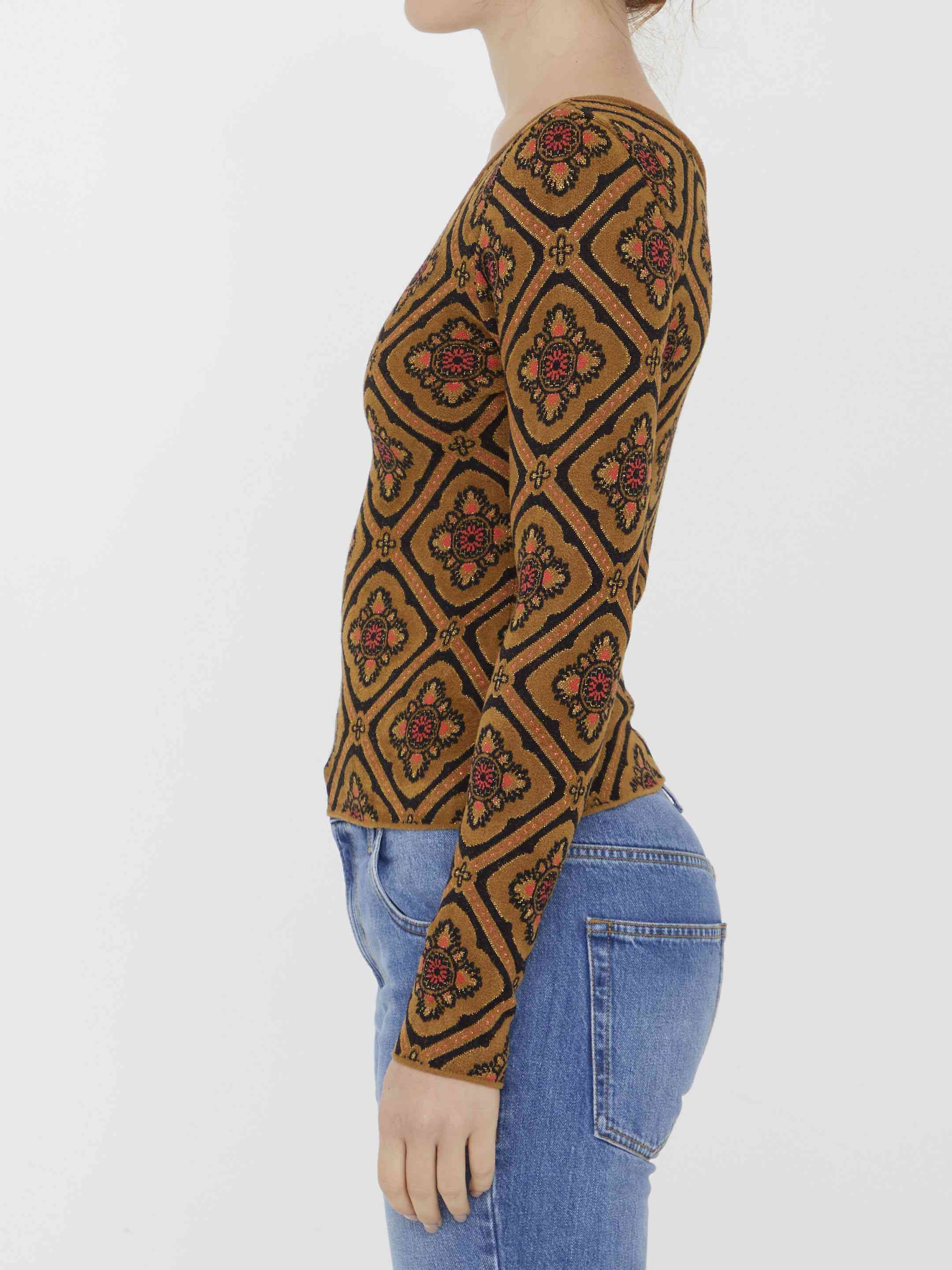 Etro Women Jacquard Fabric Jumper - 3