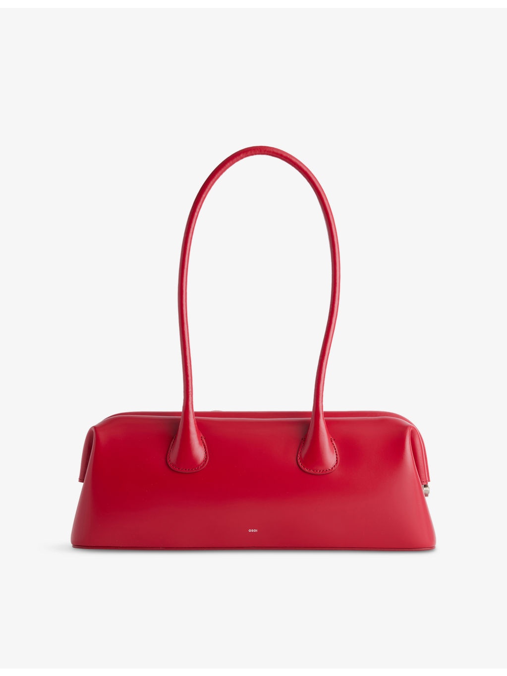 Boat Wide Leather Shoulder Bag - 1