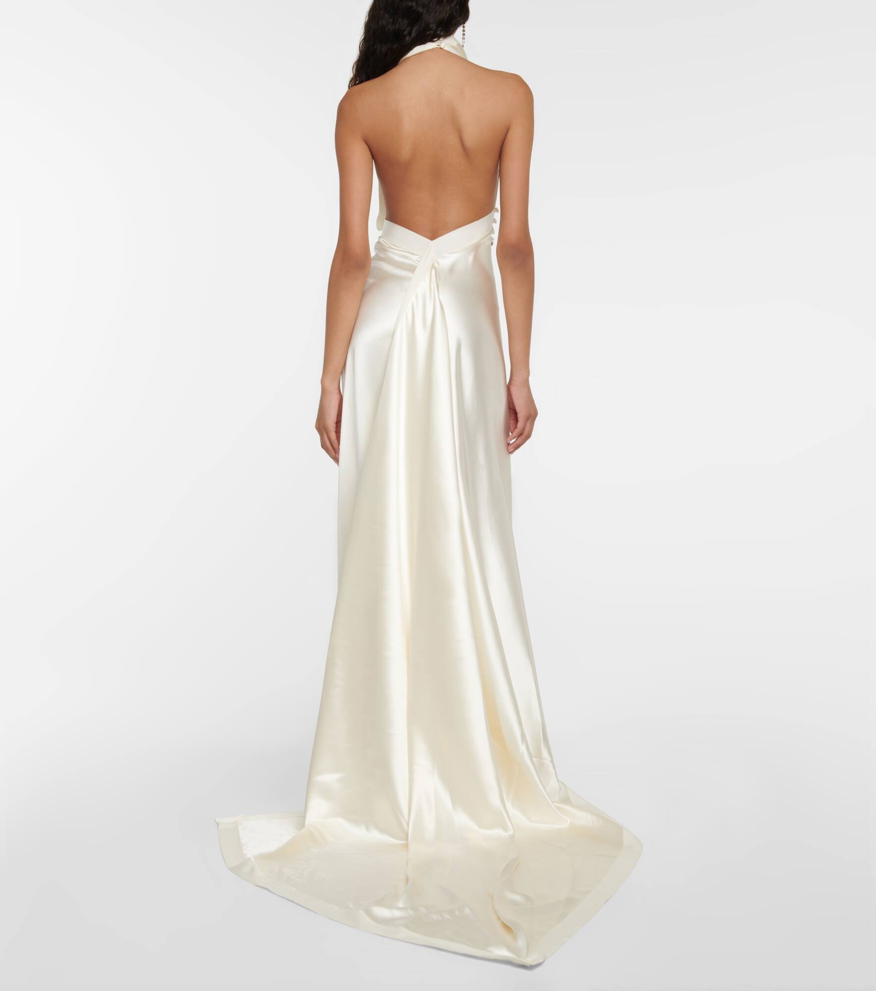 Bridal Sasha silk gown - 3