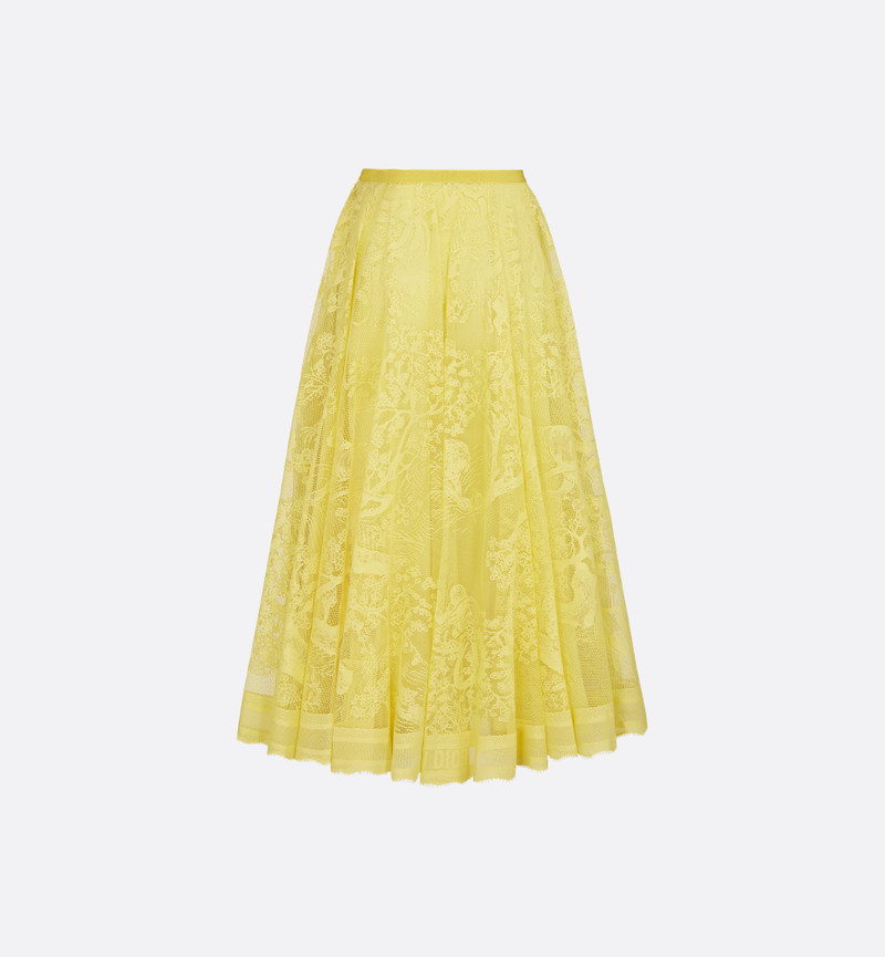 Dior Dioriviera Flared Mid-Length Skirt outlook