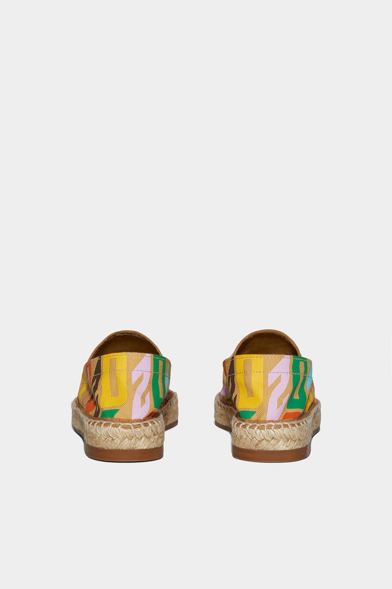 DSQUARED2 D2 MONOGRAM ESPADRILLES outlook