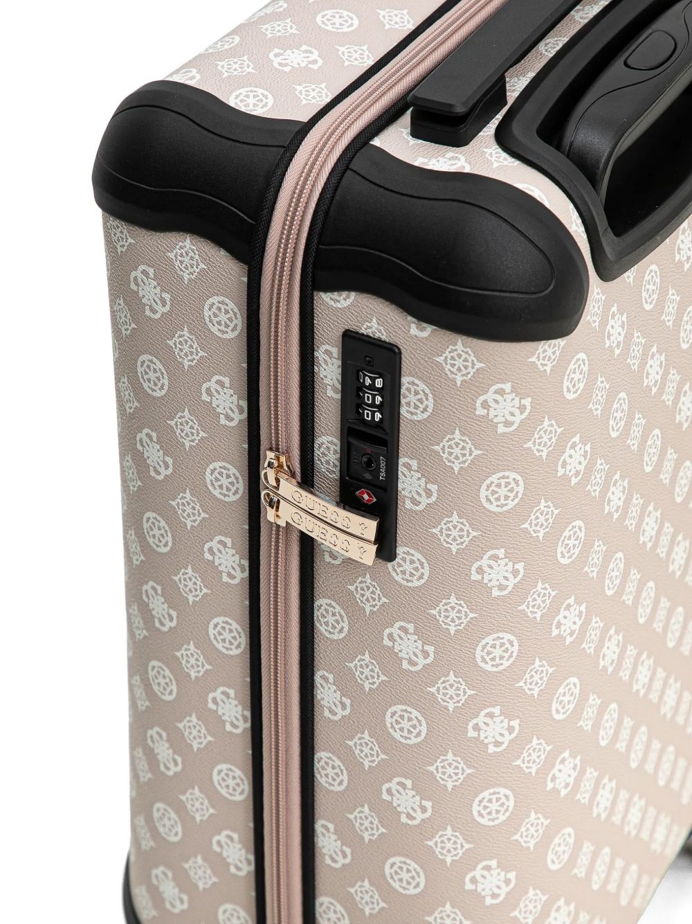 monogram-pattern luggage - 4