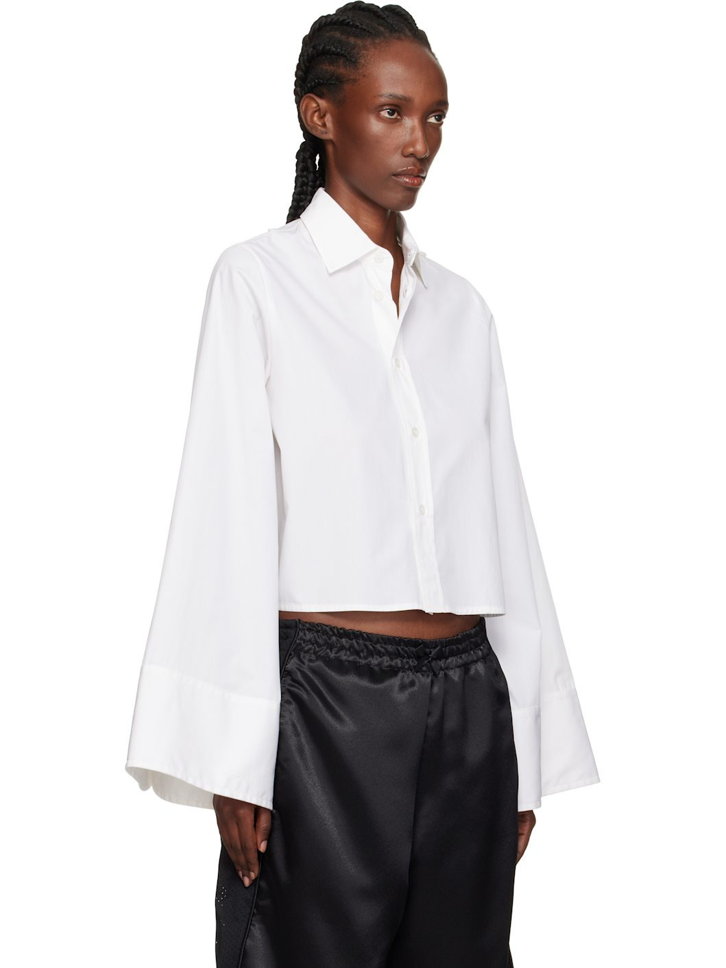 White Cotton Shirt - 2
