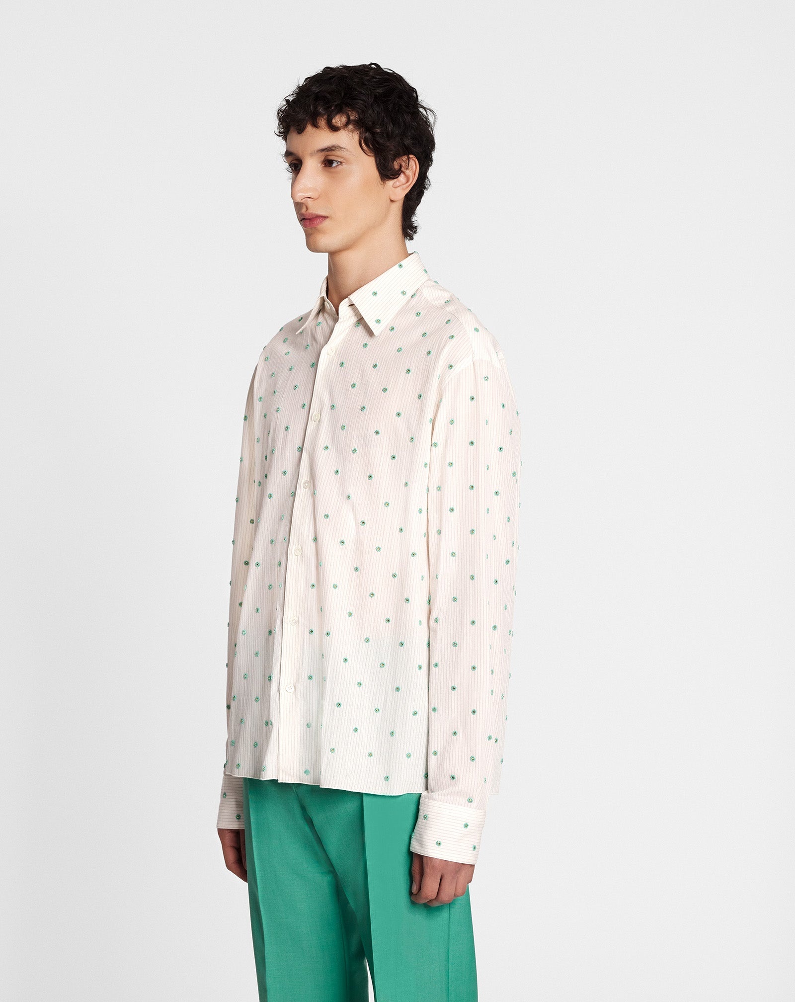 EMBROIDERED CLASSIC SHIRT - 4