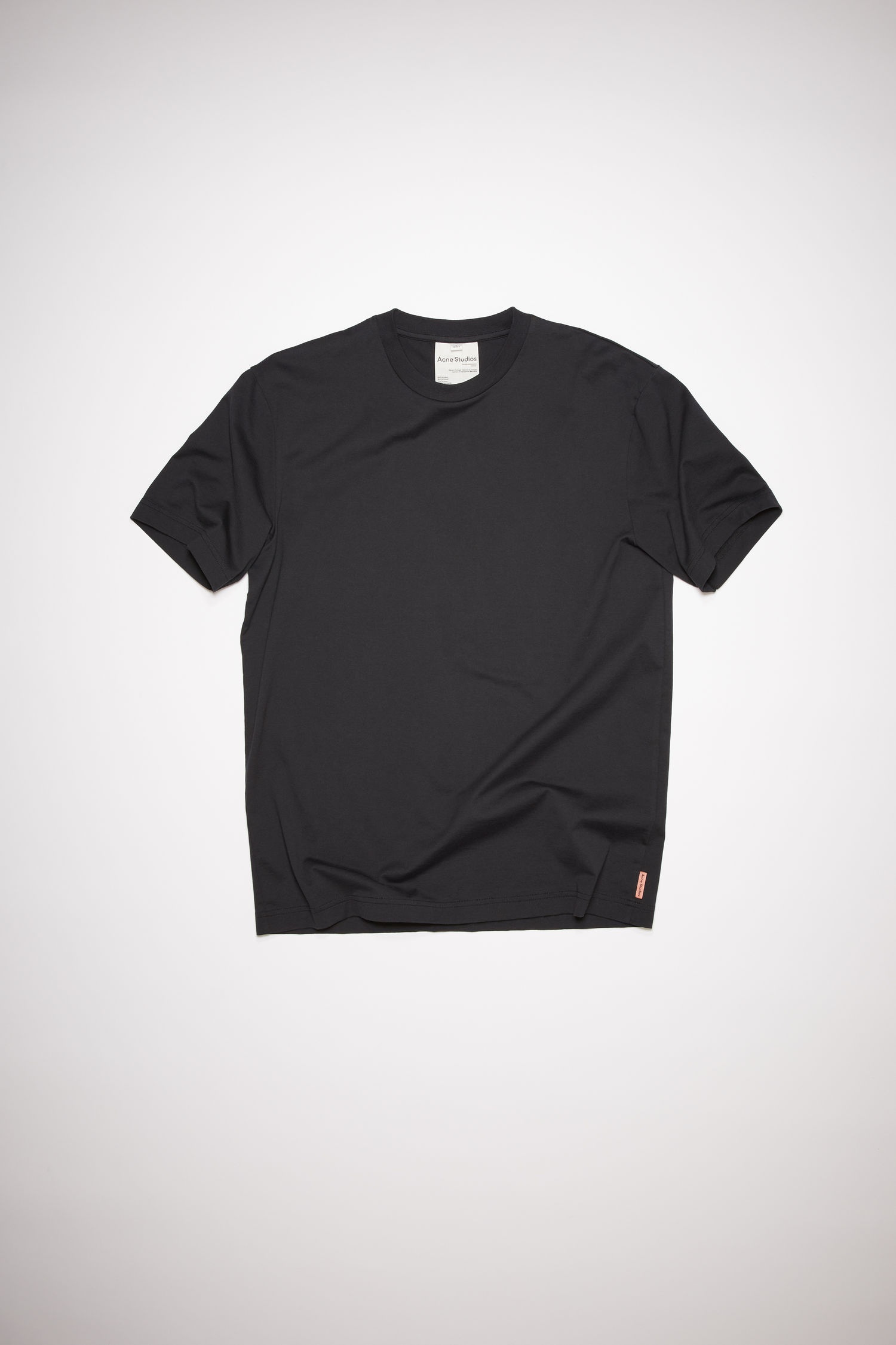 Crew neck t-shirt - Black - 1