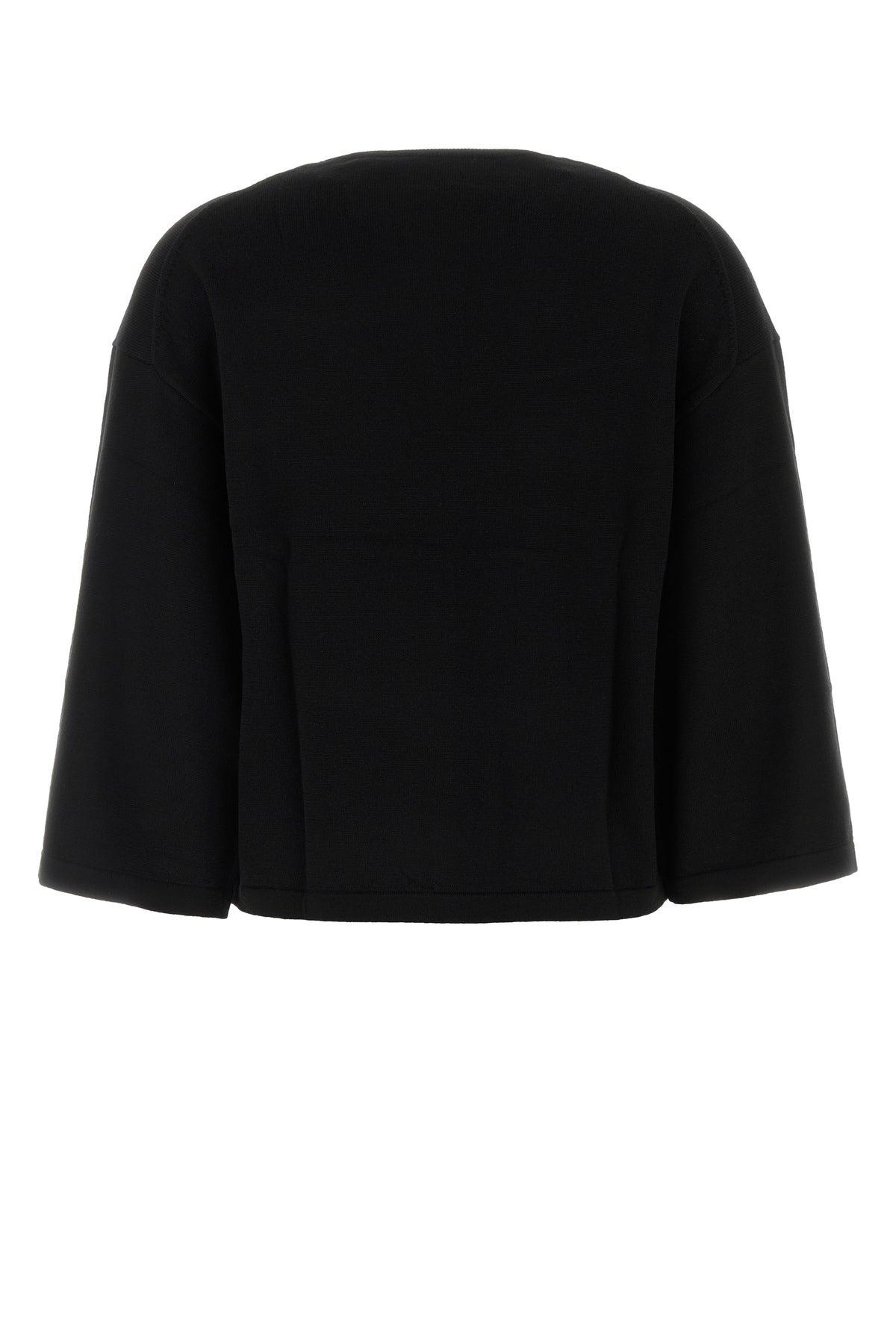 Black wool Daisy sweater - 2