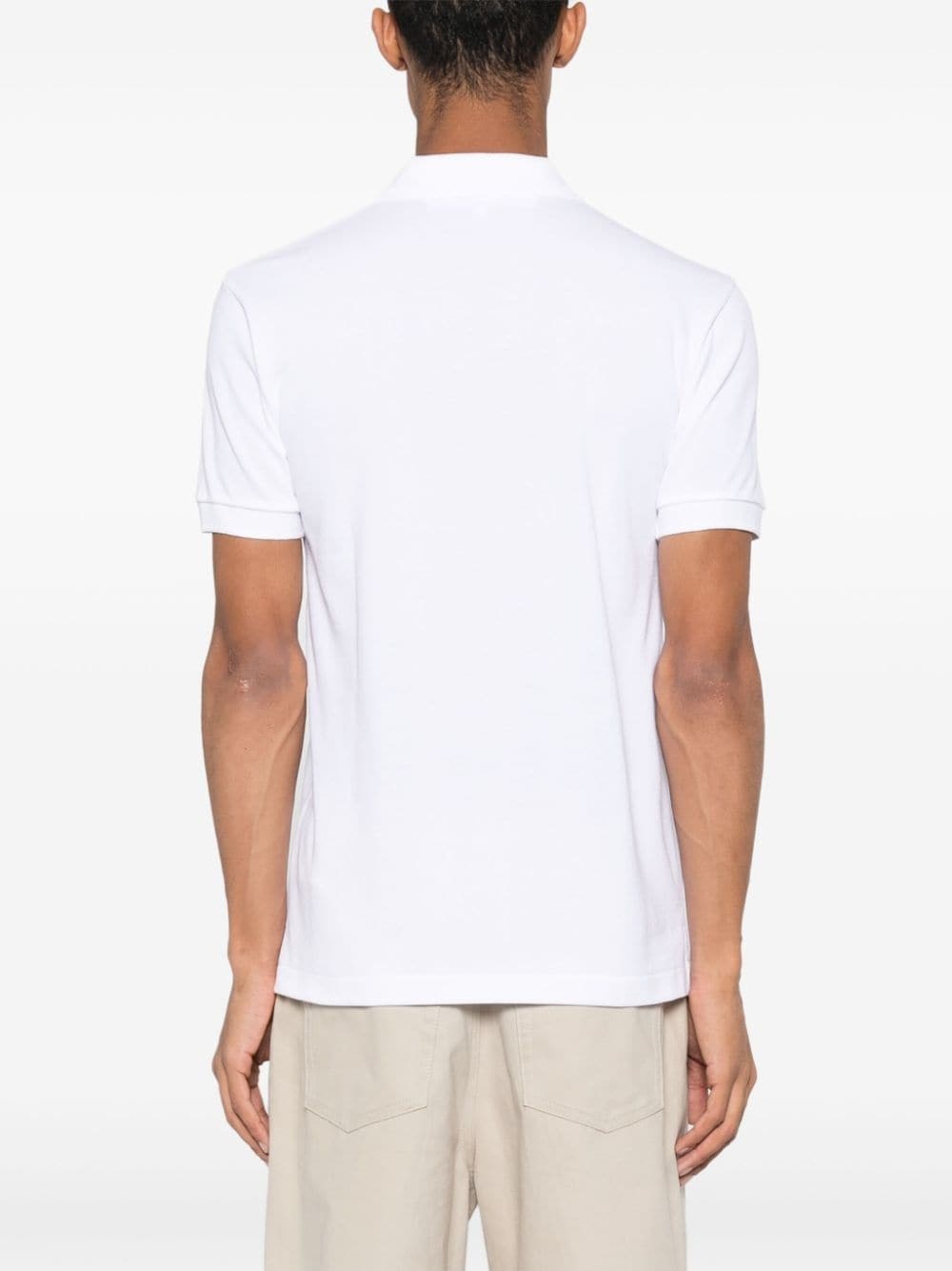 x the Artist Invader pixelated-appliquÃ© polo shirt - 4