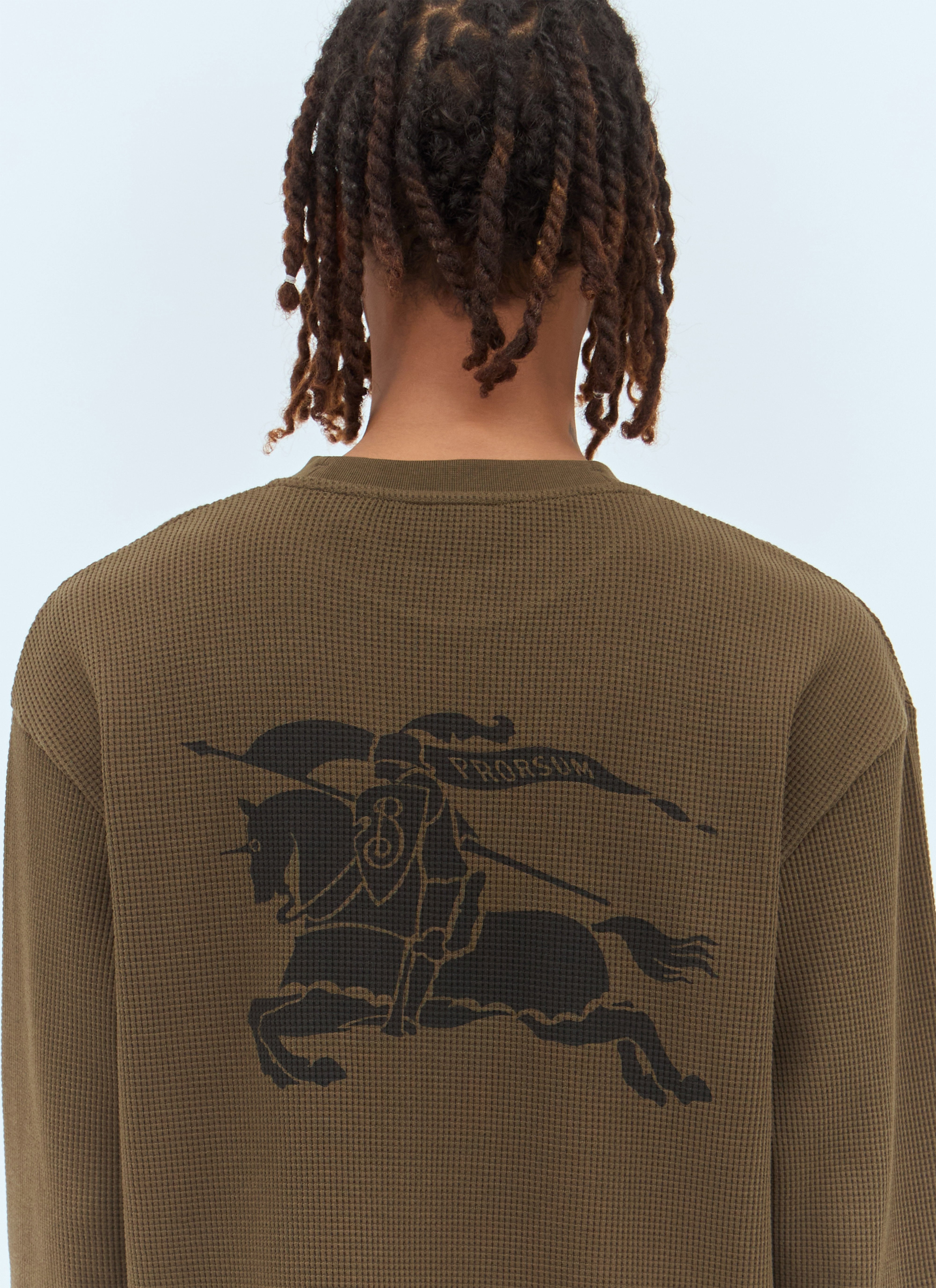 Burberry Men Ekd Waffle Knit Top - 5