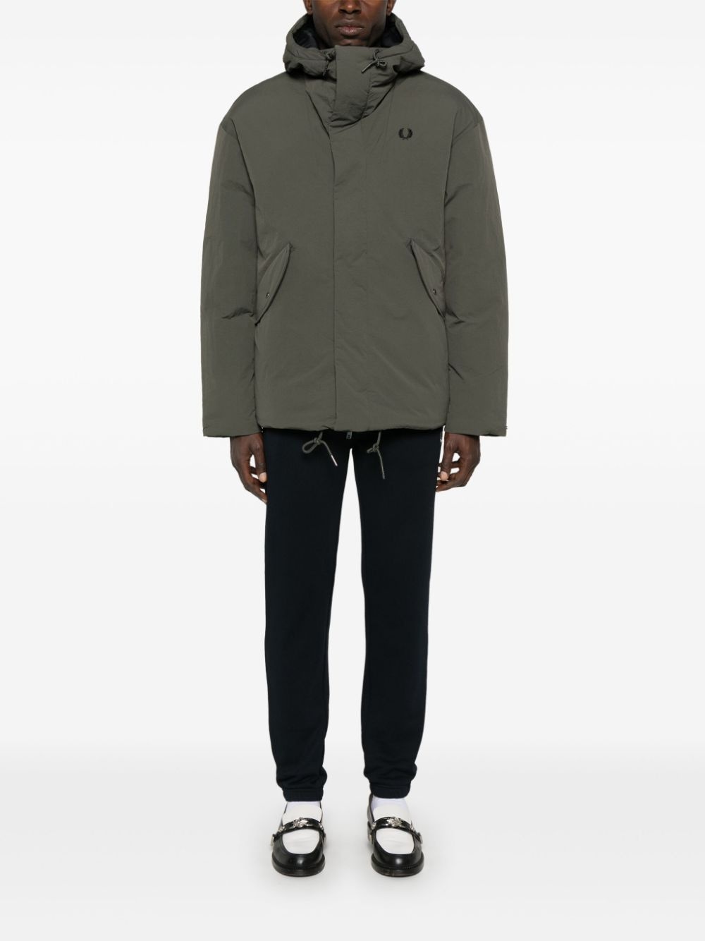 logo-embroidered track pants - 2