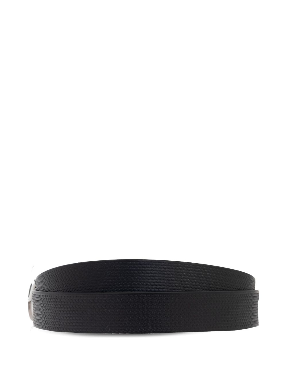 logo-buckle belt - 3
