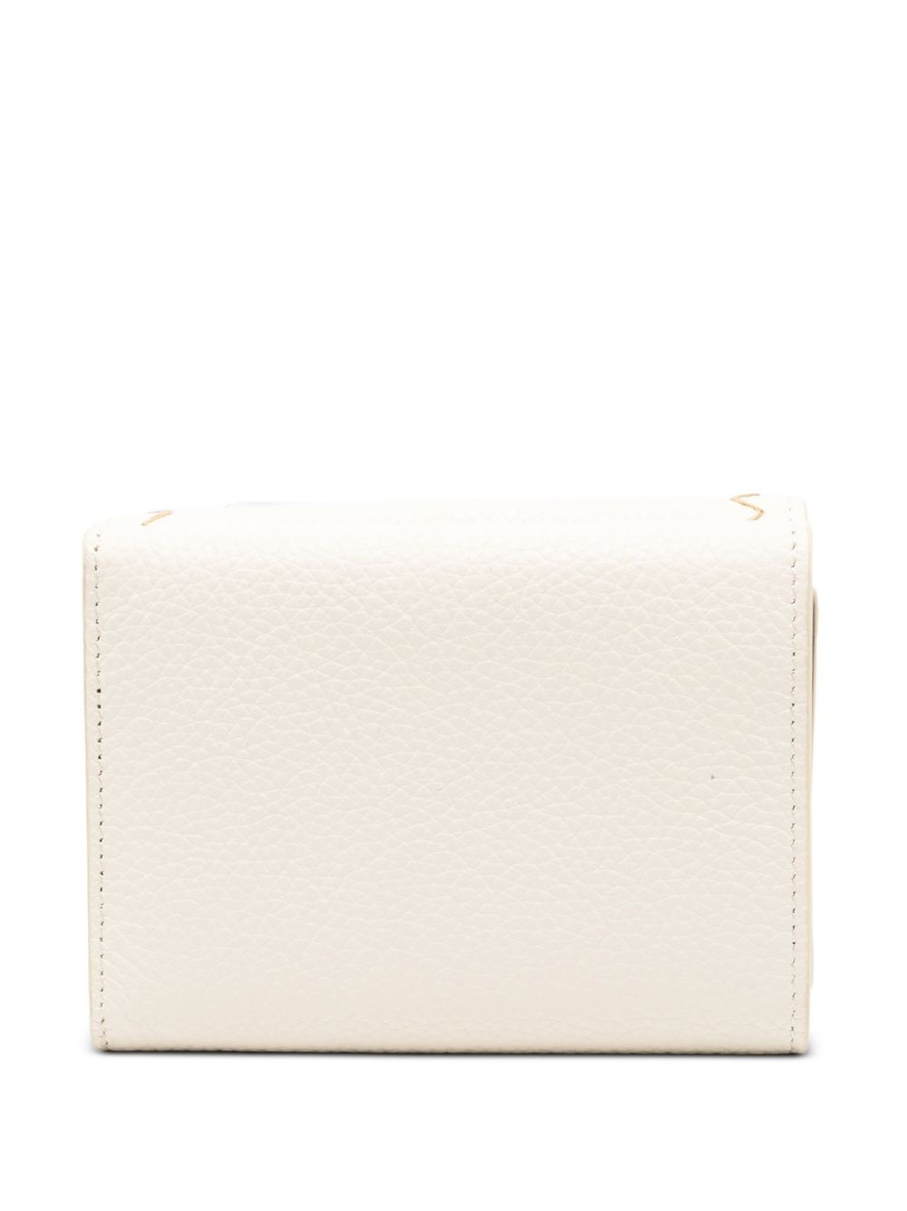 logo-embroidered wallet - 2