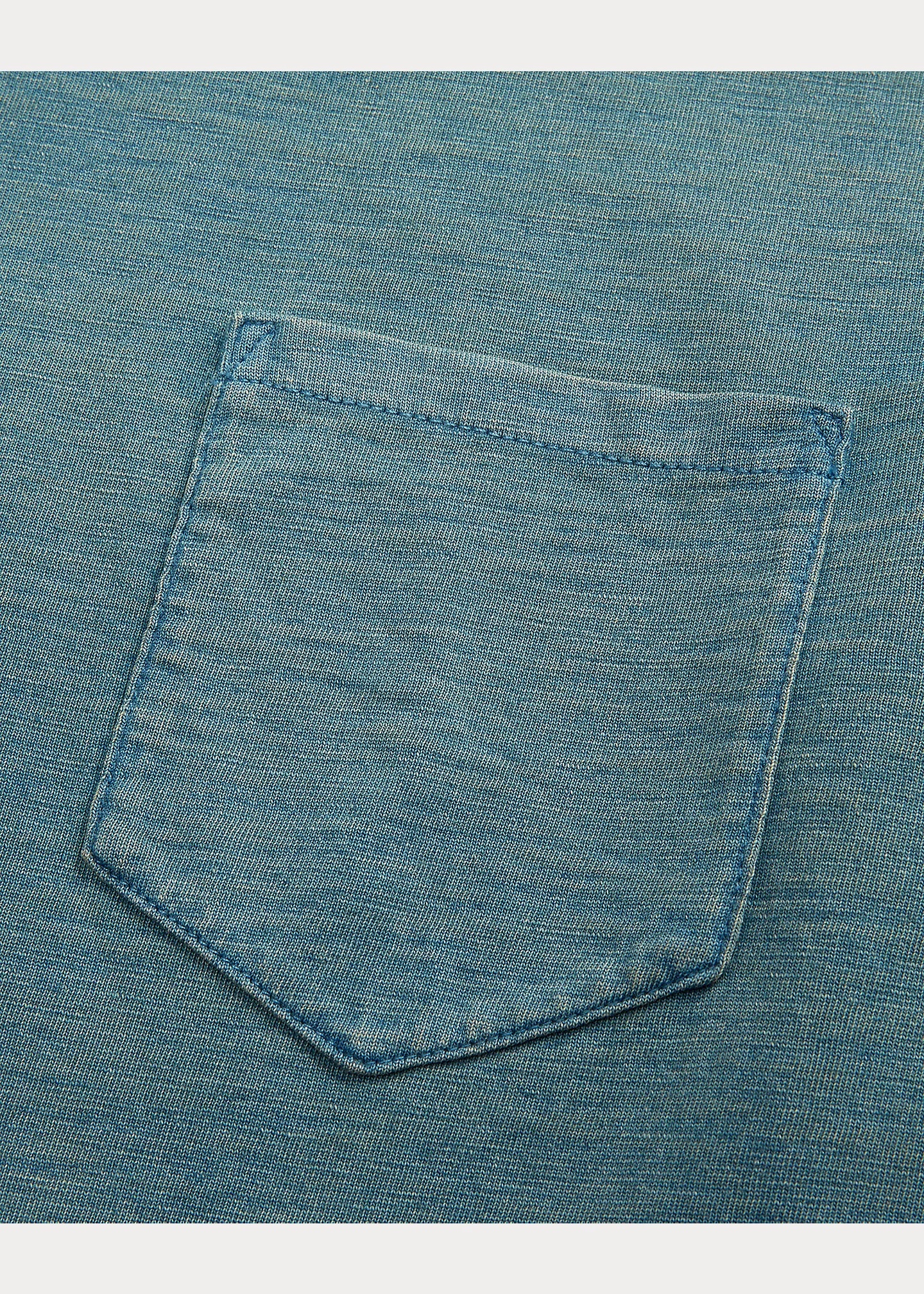 Indigo Jersey Pocket T-Shirt - 4