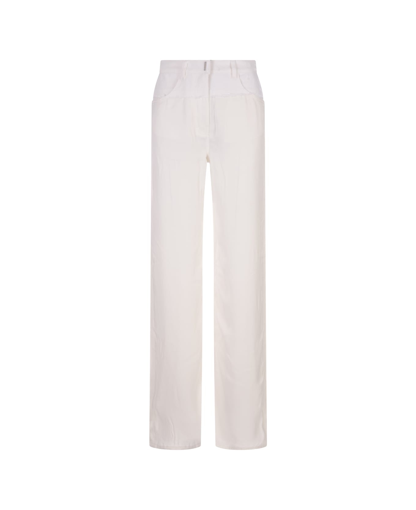 High-waisted Jeans - 1