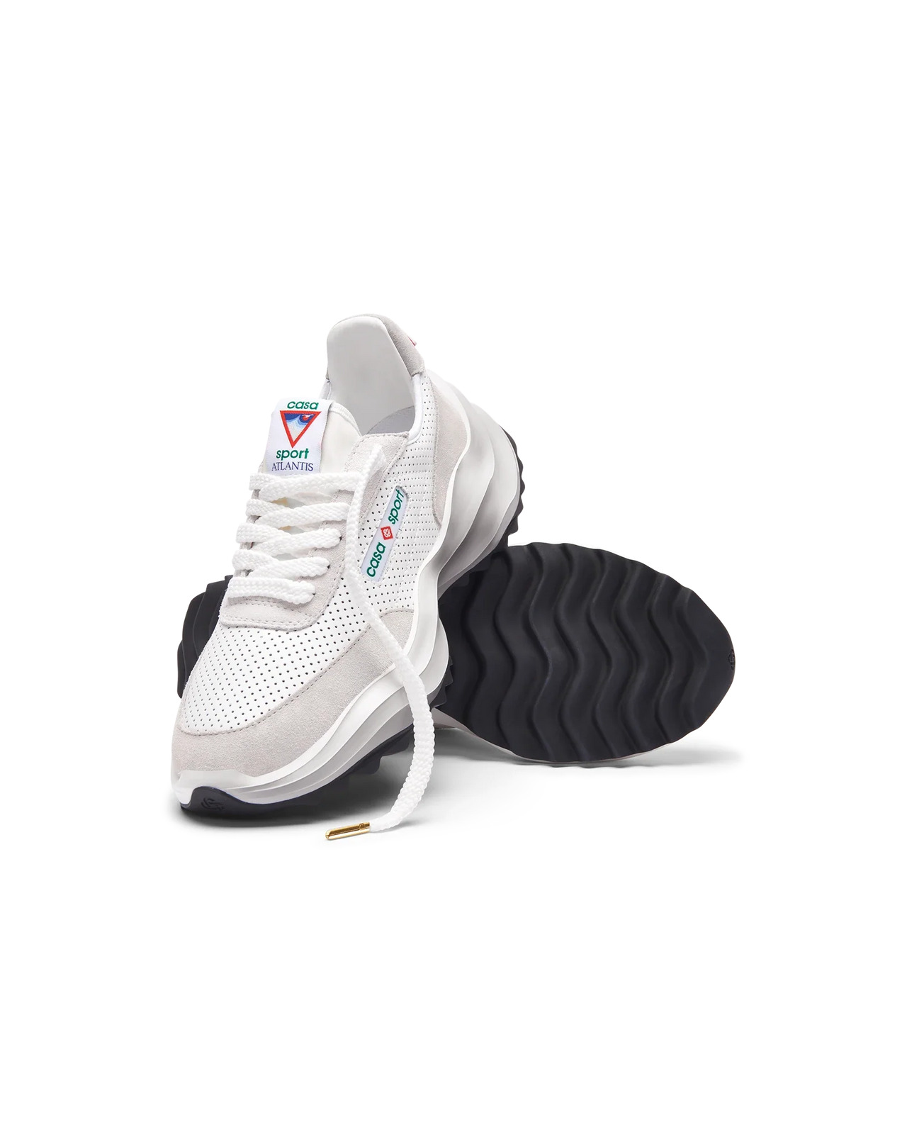 Mens Atlantis Off-White Sneaker - 8