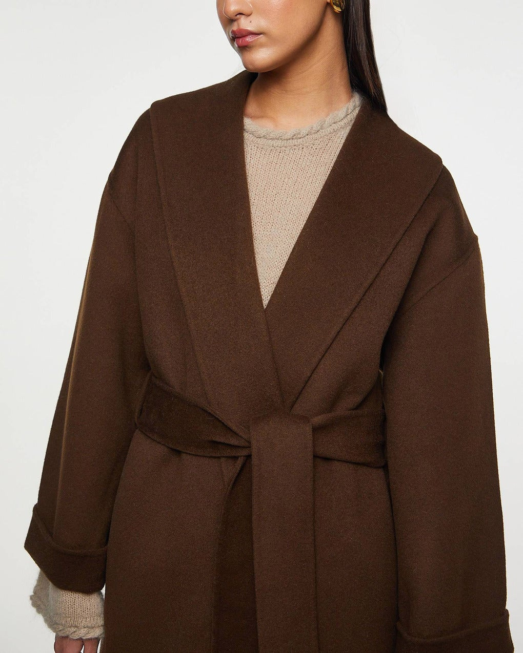 Coat Trullem Brown - 5