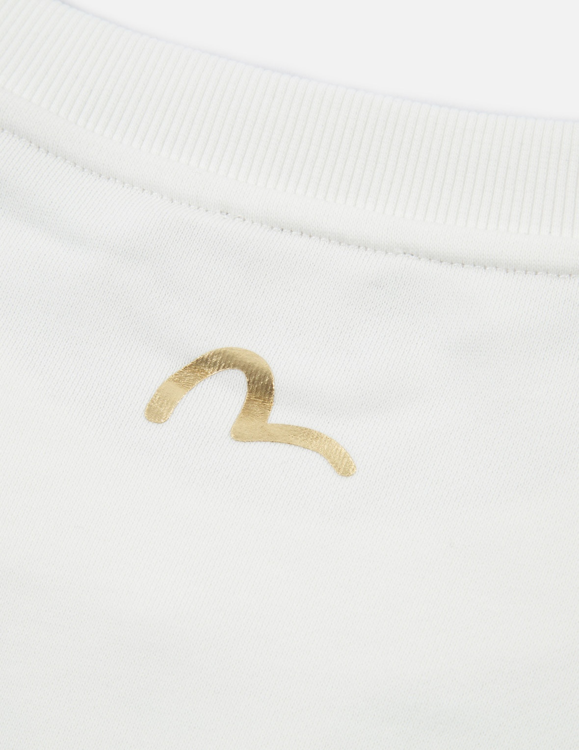 KOI AND WAVE PATTERN KAMON PRINT SWEATSHIRT - 11