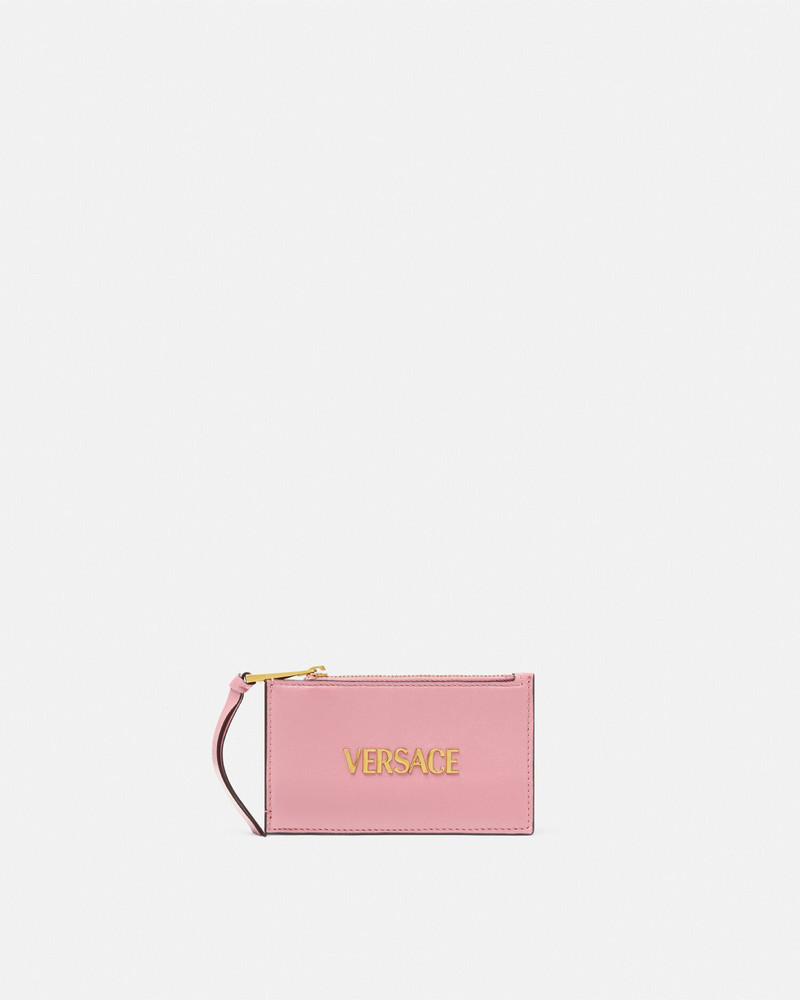 Versace Tag Zip Card Holder 1