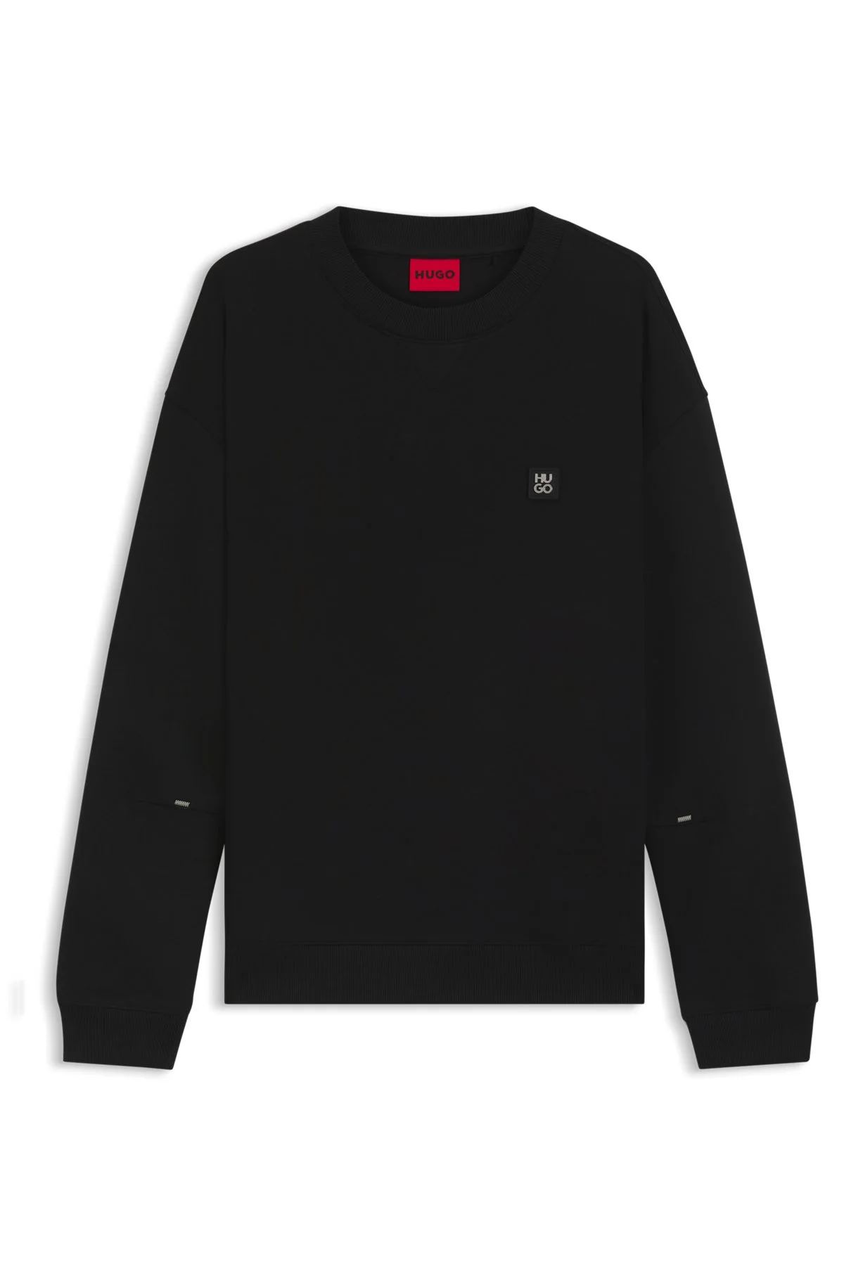 SWEATSHIRT WITH STACKED LOGO - 1