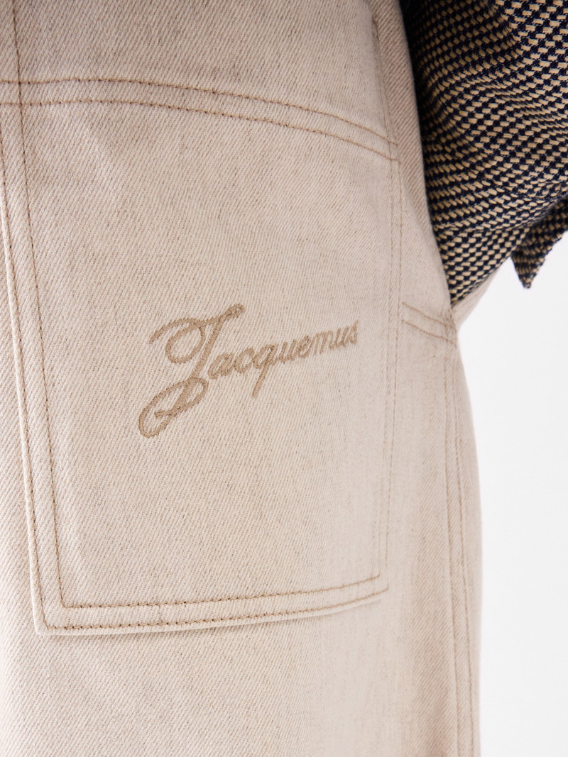 The Carré de-Nîmes denim cargo pants 7