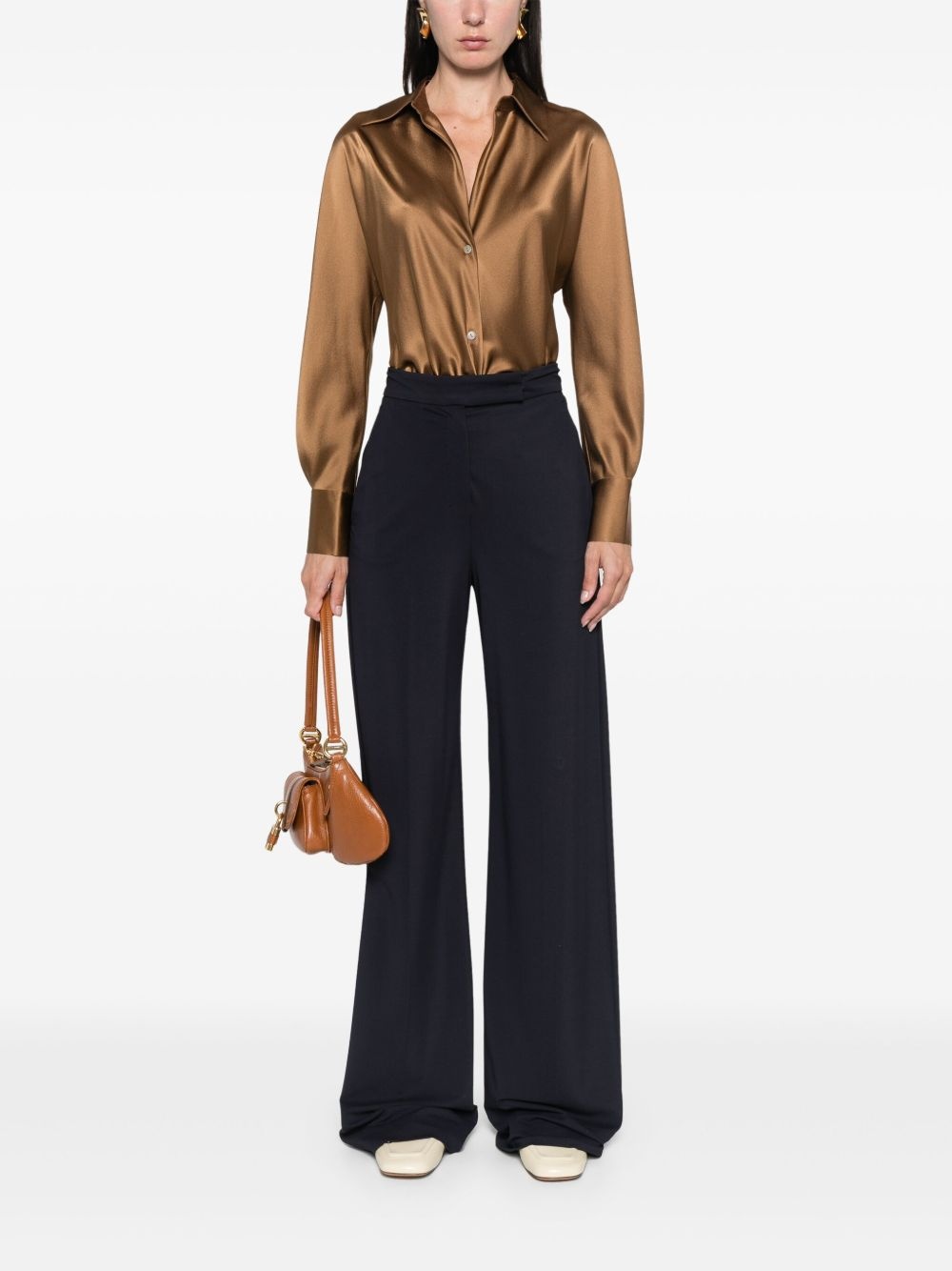 satin shirt - 2