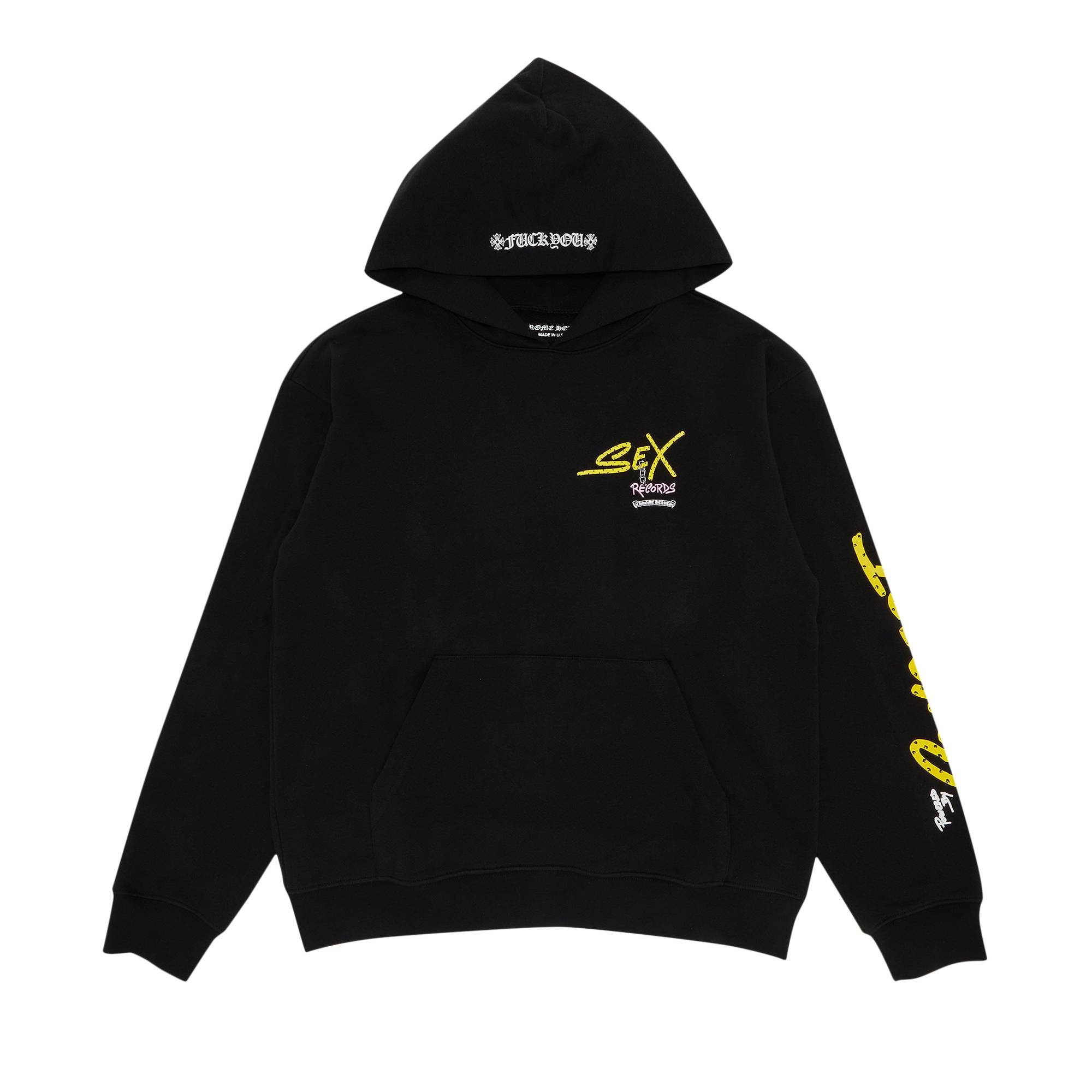 Chrome Hearts x Matty Boy Sex Records Concept Hoodie 'Black' - 1