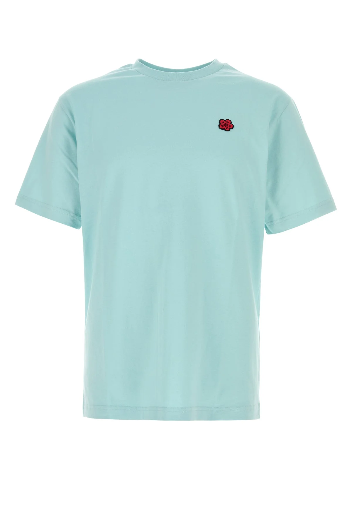 Light blue cotton t-shirt - 1